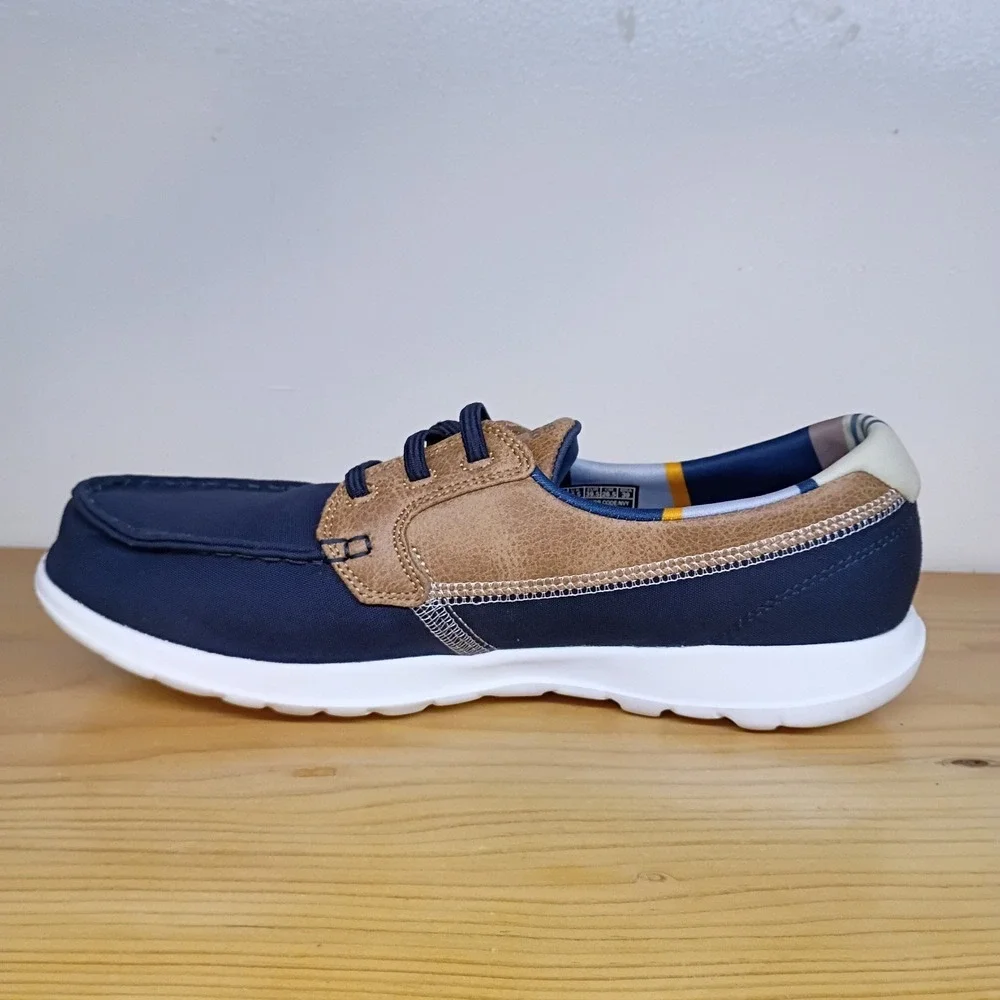 Skechers Go Walk Lite Vista Playa Women's Boat Shoes Size 9.5